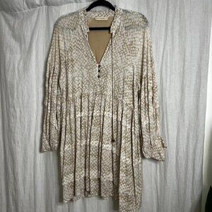 By Together cream dress size M